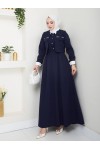 2522 - Tesettür İkili Takım Lacivert-M3 2522 - Tesettür İkili Takım Lacivert-M3