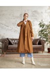 3000- Tesettür Trençkot Taba-F5 3000- Tesettür Trençkot Taba-F5