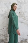 10793 - Pantolon Gömlek Tesettür İkili Takım Haki̇-A4 10793 - Pantolon Gömlek Tesettür İkili Takım Haki̇-A4