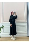 4422 Tesettür İkili Takım Si̇yah c-7