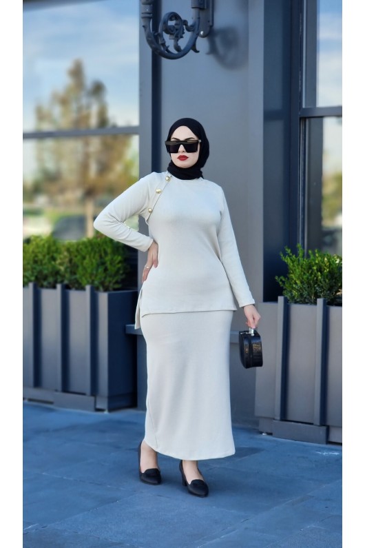 2001 - Tesettür İkili Takım Taş-I4