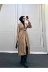 4461 - Deri Trençkot Bej-I4