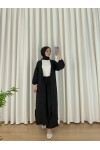 4355 - Tesettür Takım Si̇yah-E2 4355 - Tesettür Takım Si̇yah-E2