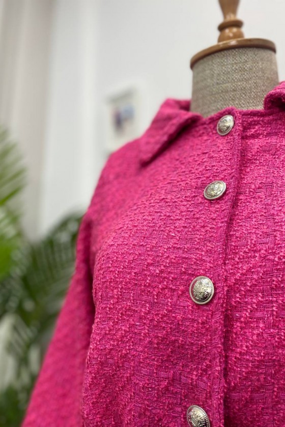 4457- Tesettür İkili Takım Pembe-J-7