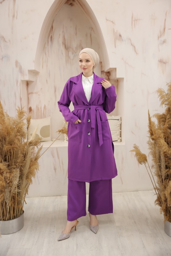 4470 - Tesettür İkili Takım Li̇la-C7