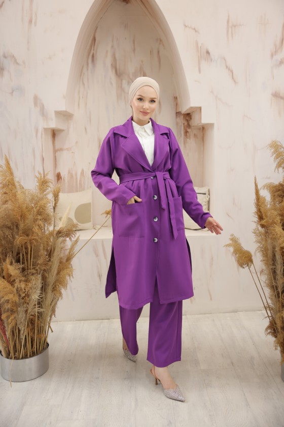 4470 - Tesettür İkili Takım Li̇la-C7