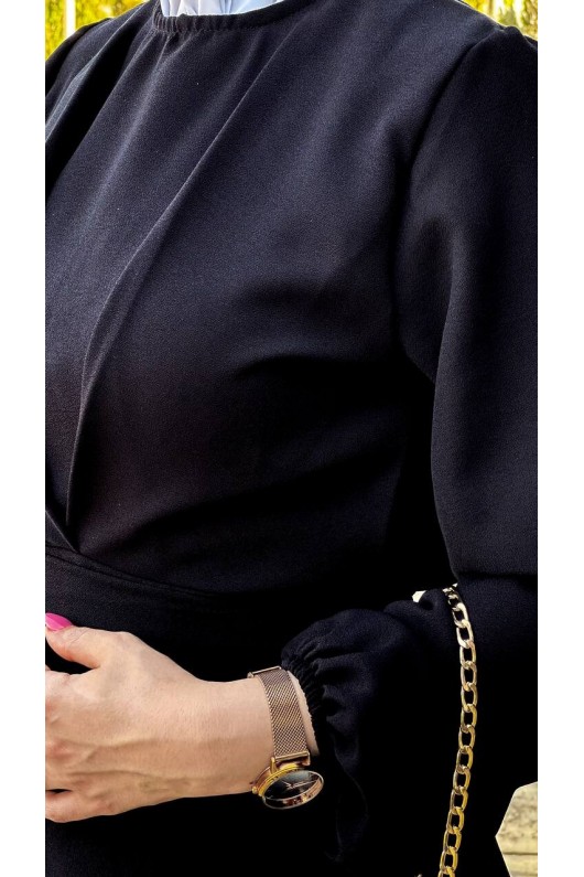 4473 - Tesettür İkili Takım Si̇yah-E4 4473 - Tesettür İkili Takım Si̇yah-E4