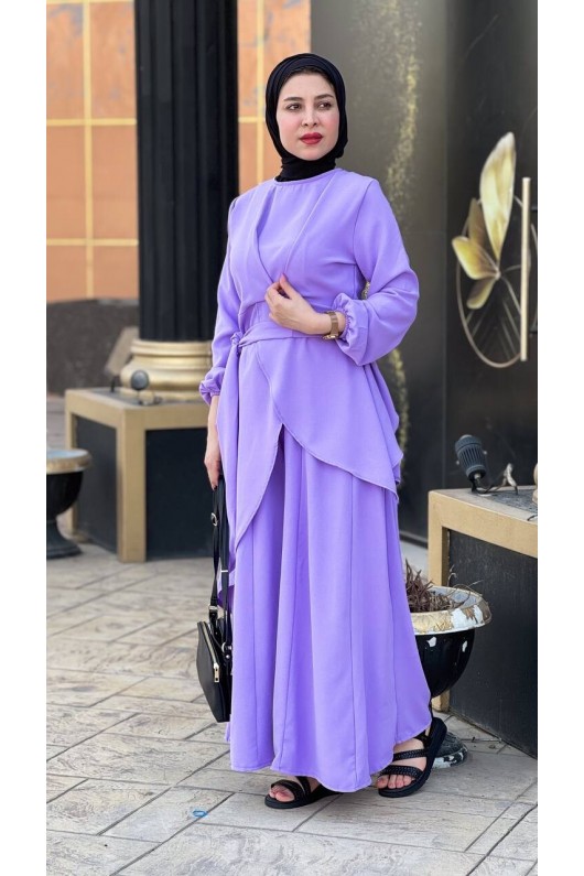 4473 - Tesettür İkili Takım Li̇la-E4 4473 - Tesettür İkili Takım Li̇la-E4