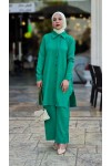 4471 - Tesettür İkili Takım Yeşi̇l-J3
