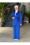 44105 - Tesettür İkili Takım Mavi̇-K8 44105 - Tesettür İkili Takım Mavi̇-K8