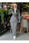 44105 - Tesettür İkili Takım Gri̇-K8 44105 - Tesettür İkili Takım Gri̇-K8