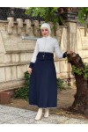 44101 - Tesettür İkili Takım Laci̇vert-Z20