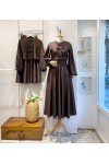 44125 - Tesettür İkili Takım Kahverengi̇ 44125 - Tesettür İkili Takım Kahverengi̇