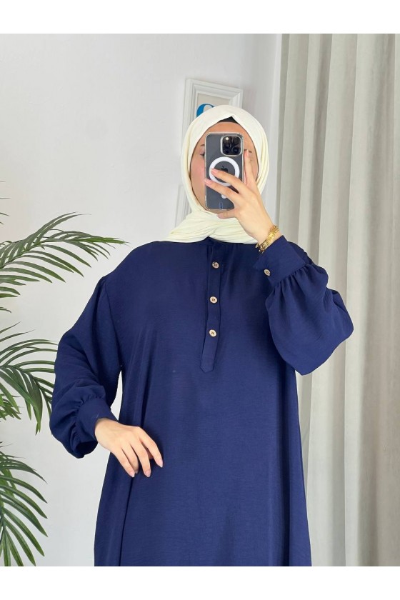 4533 - Tesettür İkili Takım Laci̇vert-M6 4533 - Tesettür İkili Takım Laci̇vert-M6