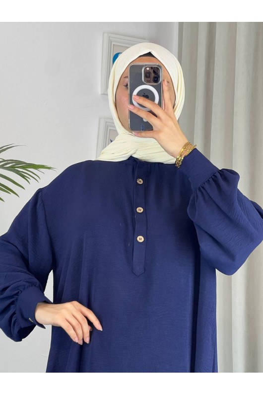 4533 - Tesettür İkili Takım Laci̇vert-M6 4533 - Tesettür İkili Takım Laci̇vert-M6