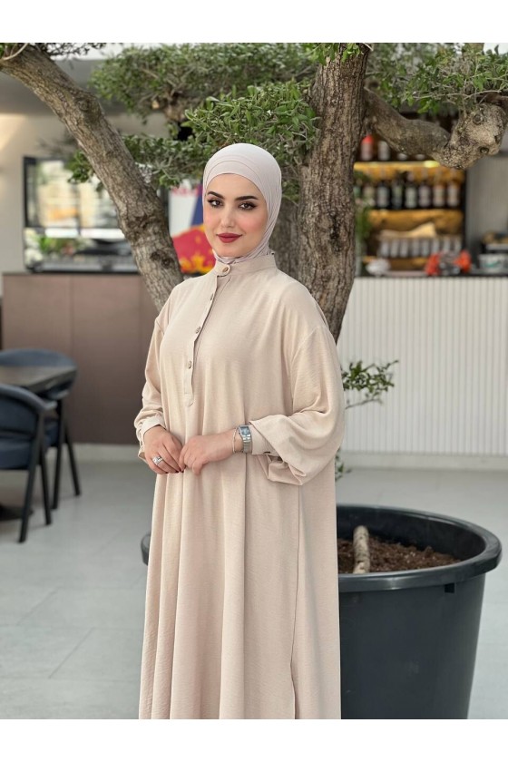 4533 - Tesettür İkili Takım Bej-M6
