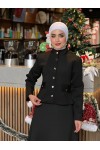 44129 - Scuba Tesettür Takım Si̇yah-I10